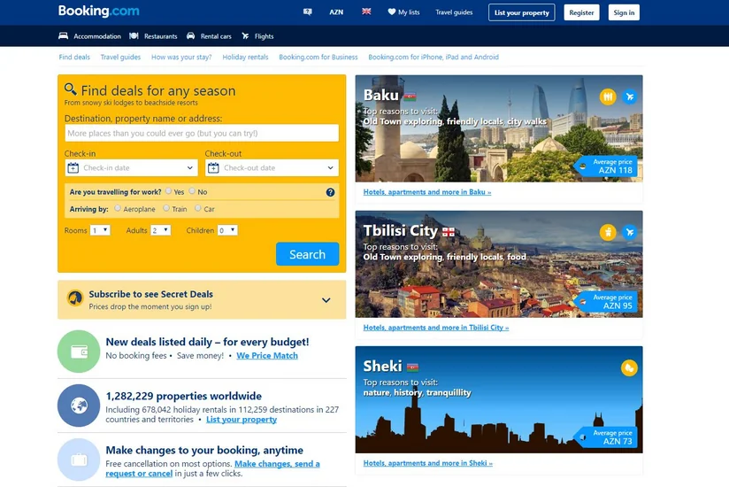 XİN Booking.com-da Azərbaycanın işğal olunmuş ərazilərində mehmanxana sifarişi vermək imkanının yaradılmasına münasibət bildirib