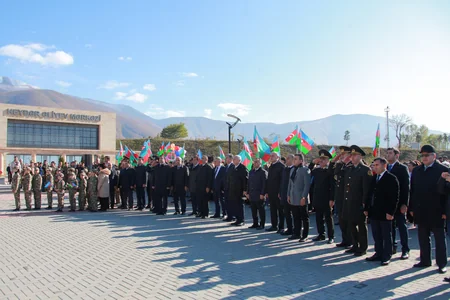 Şəkidə Zəfər Günü təntənəli şəkildə qeyd edilib