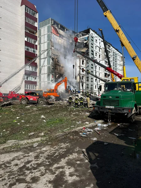 Photos from Ukraine's Uman, devastated by Russian missiles