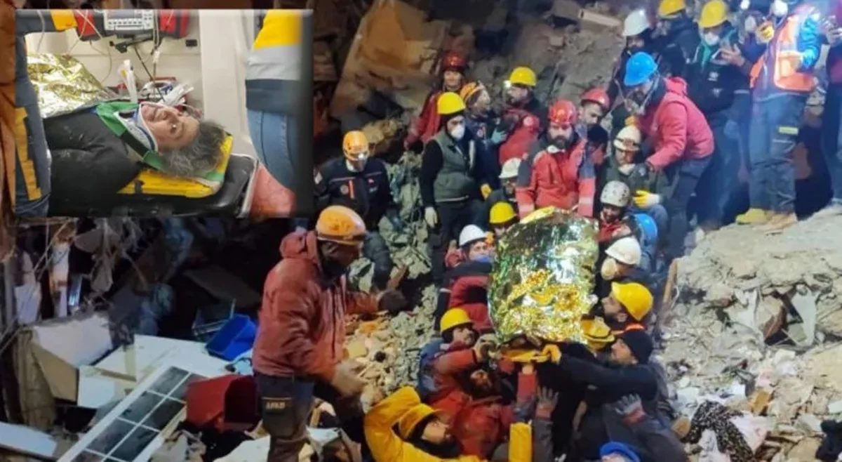 Kahramanmaraşda zəlzələdən 111 saatdan sonra qadın xilas edilib