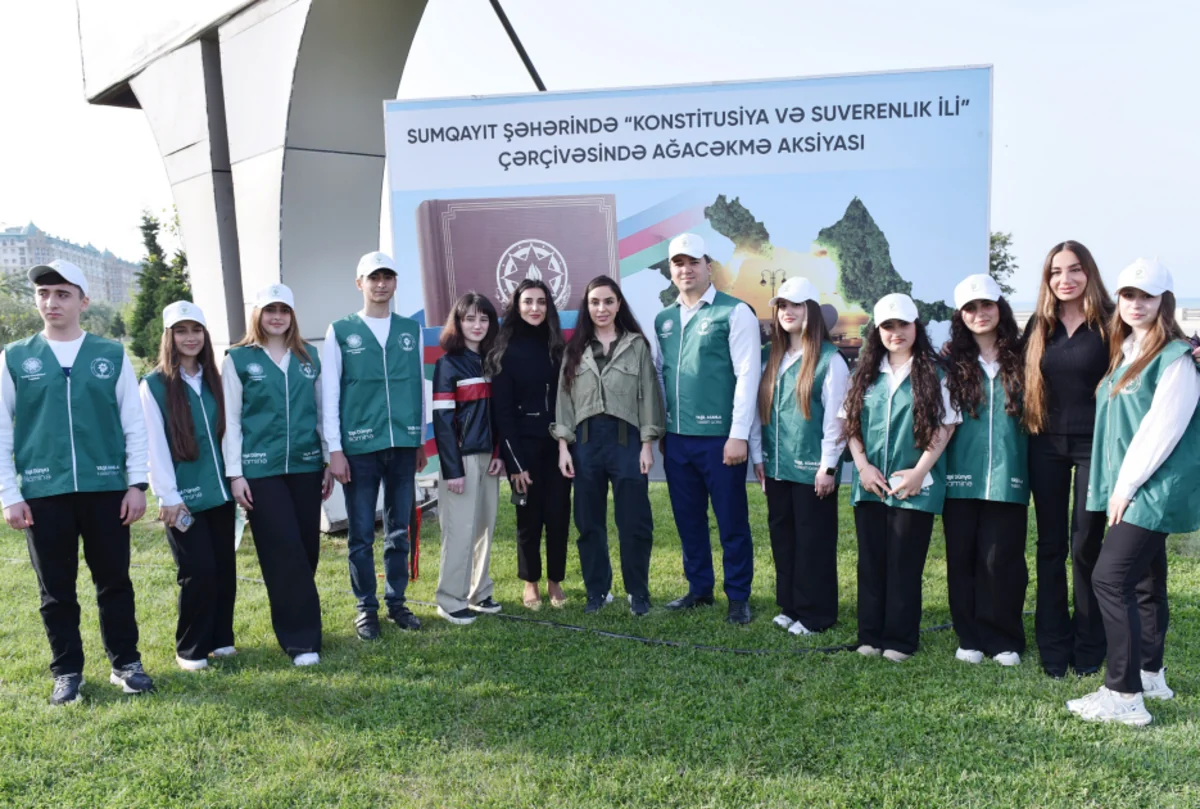 Tree-planting campaign held in Sumgayit