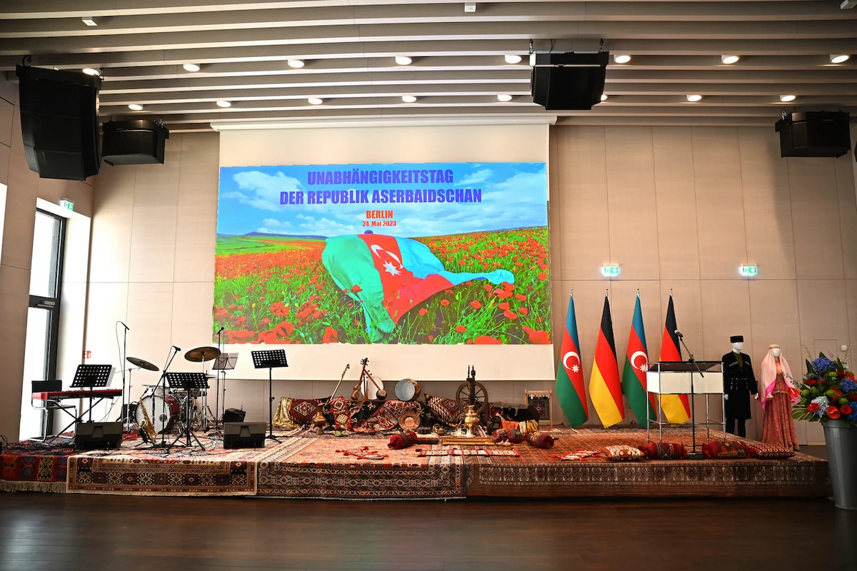 Azərbaycanın Müstəqillik Günü Berlində qeyd olunub