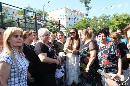 В рамках проекта Наш двор благоустроен и передан в пользование жителей очередной двор