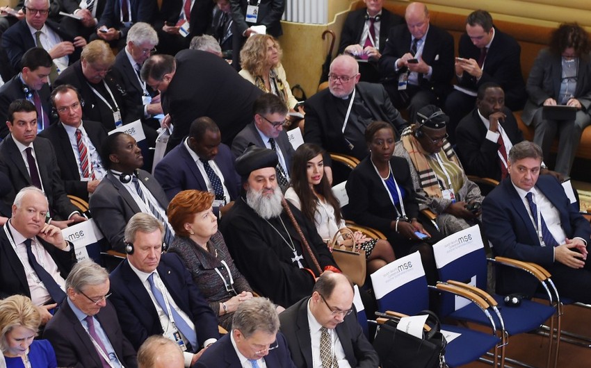 Leyla Aliyeva views discussions of opening session at Munich Security Conference