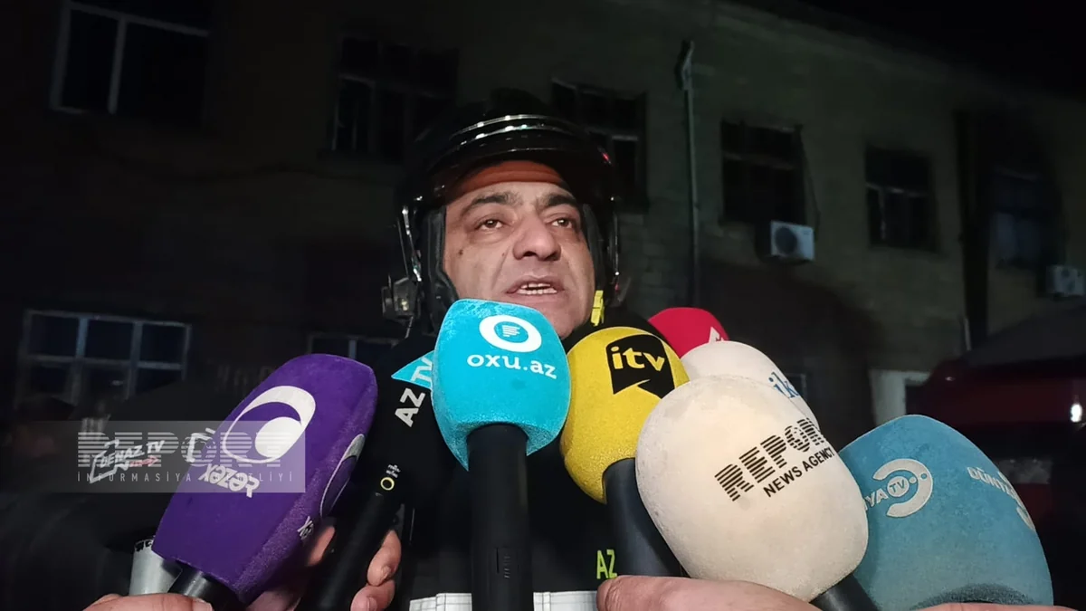 Mirfuad Mahmudov: Sumqayıtda yanğının baş verdiyi binada soyutma işləri davam etdirilir
