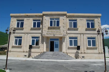 Oğuz Rayon Statistika İdarəsinin yeni inzibati binasının açılışı olub