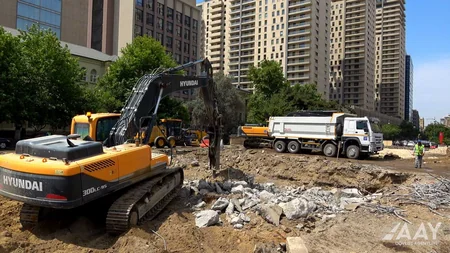 Cavanşir körpüsünün yerində asfaltlanma işlərinə başlanılıb