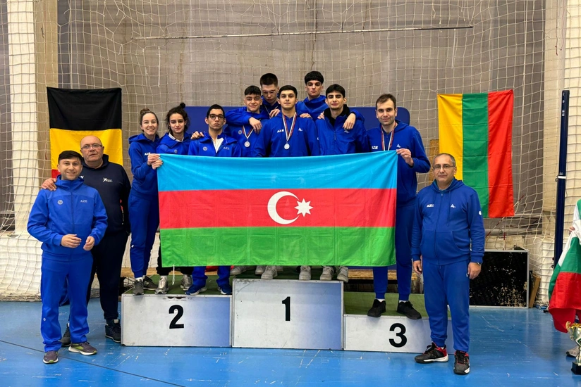 Azərbaycan qılıncoynadanları Bolqarıstanda beynəlxalq turnirdə medal qazanıblar