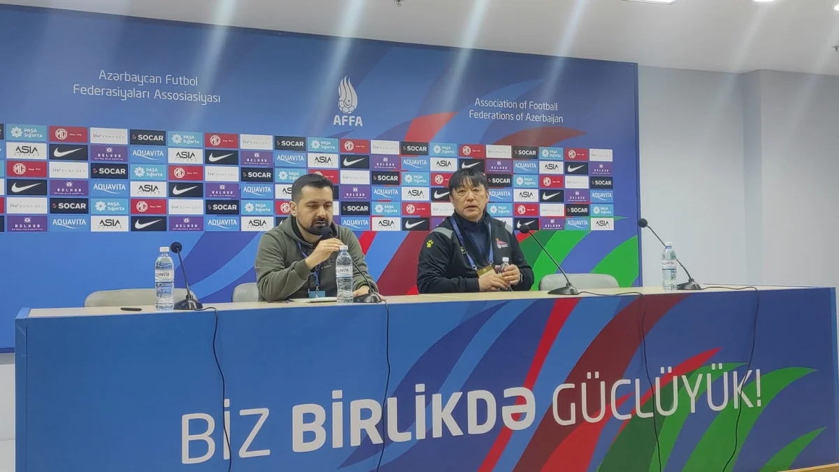 Monqolustan yığmasının baş məşqçisi: Futbolçularıma fantastik çıxış etdiklərini dedim