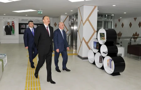 Azərbaycan Prezidenti 5 saylı Bakı ASAN xidmət mərkəzinin açılışında iştirak edib