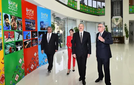 President Ilham Aliyev attends ceremony dedicated to sport results of 2017 - UPDATED