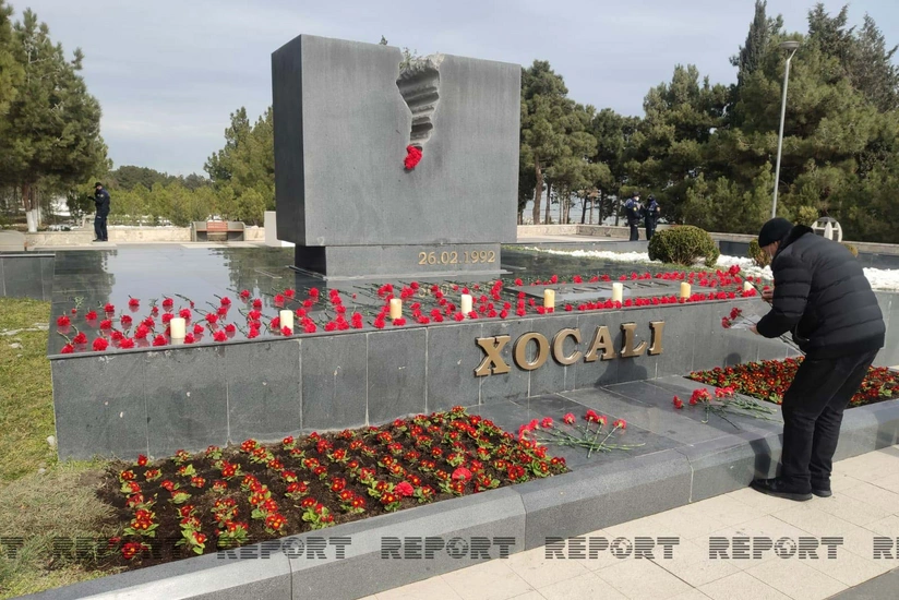 Sumqayıtda Xocalı soyqırımı qurbanlarının xatirəsi anıldı