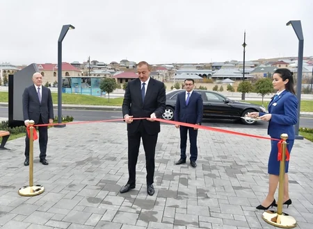 President Ilham Aliyev attended opening of “ASAN Həyat” complex in Shamakhi