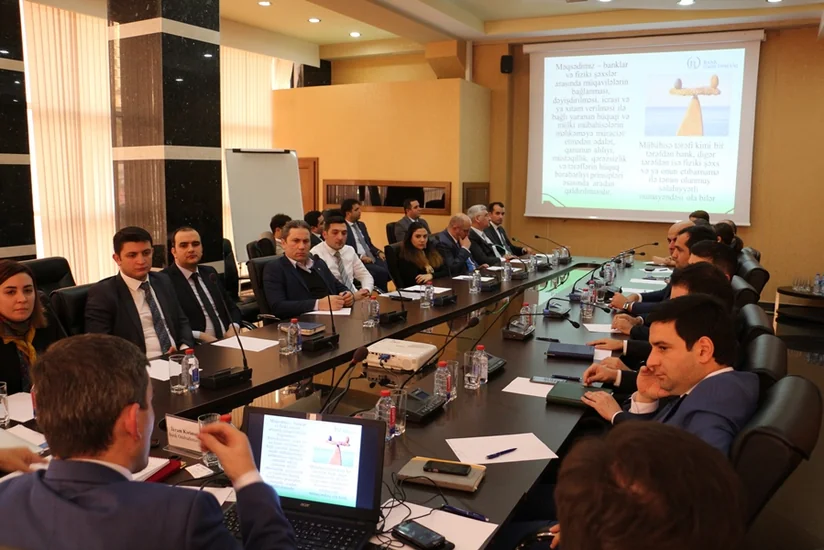 Azərbaycanın Bank Ombudsmanı Almaniyanın Əmanət Bankları Maliyyə Qrupunun Ombudsmanı ilə görüşüb