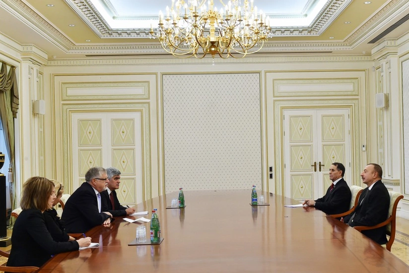 Президент Ильхам Алиев принял спецпредставителя ЕС по Южному Кавказу