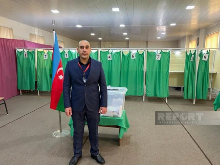 Məntəqə sədri Yaşar Mədətov: “Yüksək seçki fəallığı müşahidə olunur”