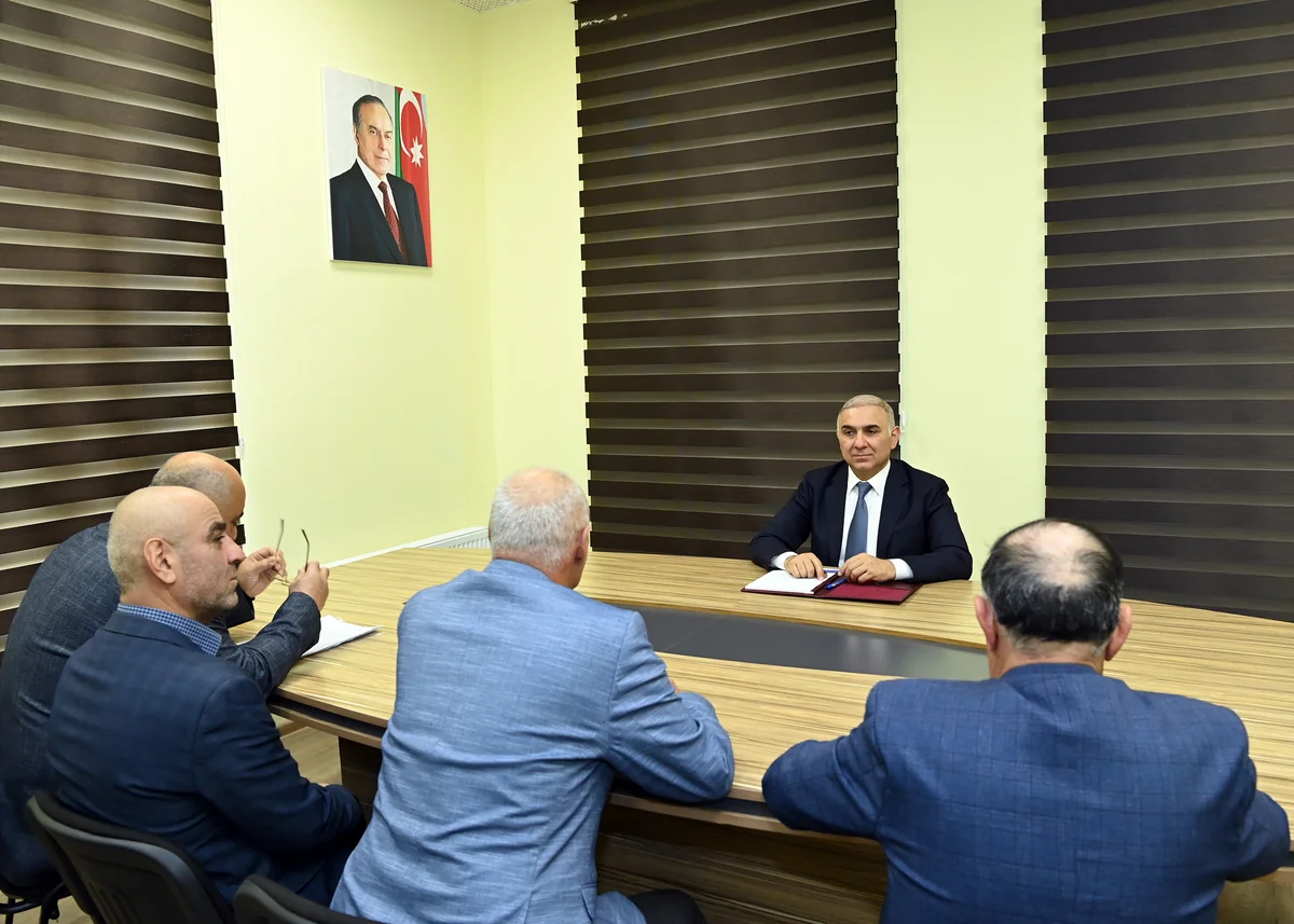 Vüqar Əhmədov Masallıda vətəndaşları qəbul edib