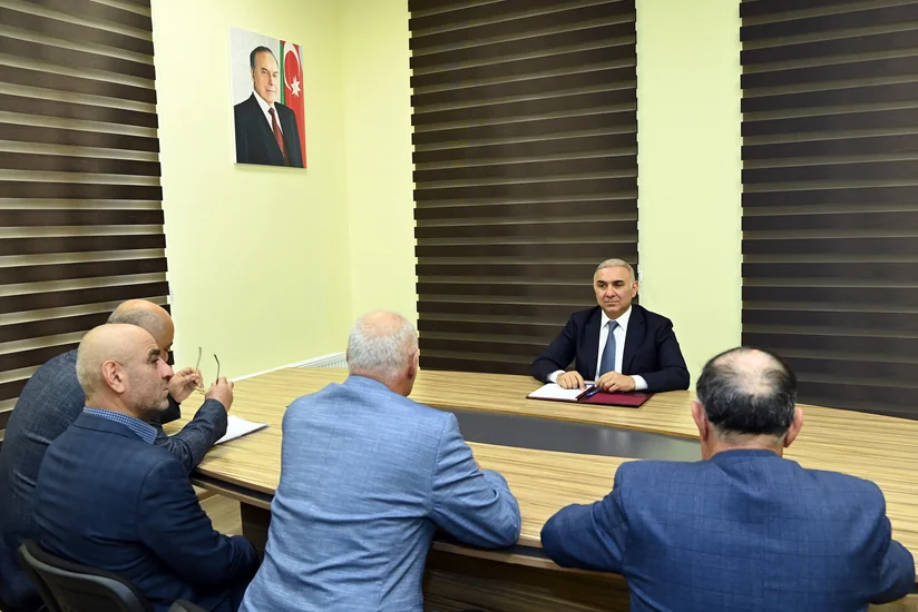 Vüqar Əhmədov Masallıda vətəndaşları qəbul edib