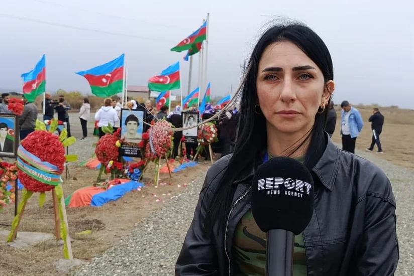 İtkin düşən şəxsin qızı: Hər dəfə yeni kütləvi məzarlıq tapılanda ürəyimizdə bir ümid işığı yanır