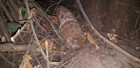 Qazax rayonunda top mərmisi tapılıb