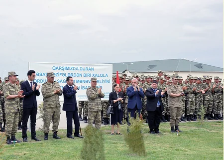 “Dövlətə sədaqət, Vətənə sevgi” devizi altında vətənpərvərlik tədbiri keçirilib