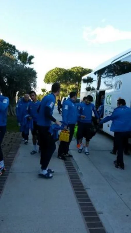 Antalyada toplanışda olan futbol üzrə Azərbaycan millisi ilk məşqinə çıxıb