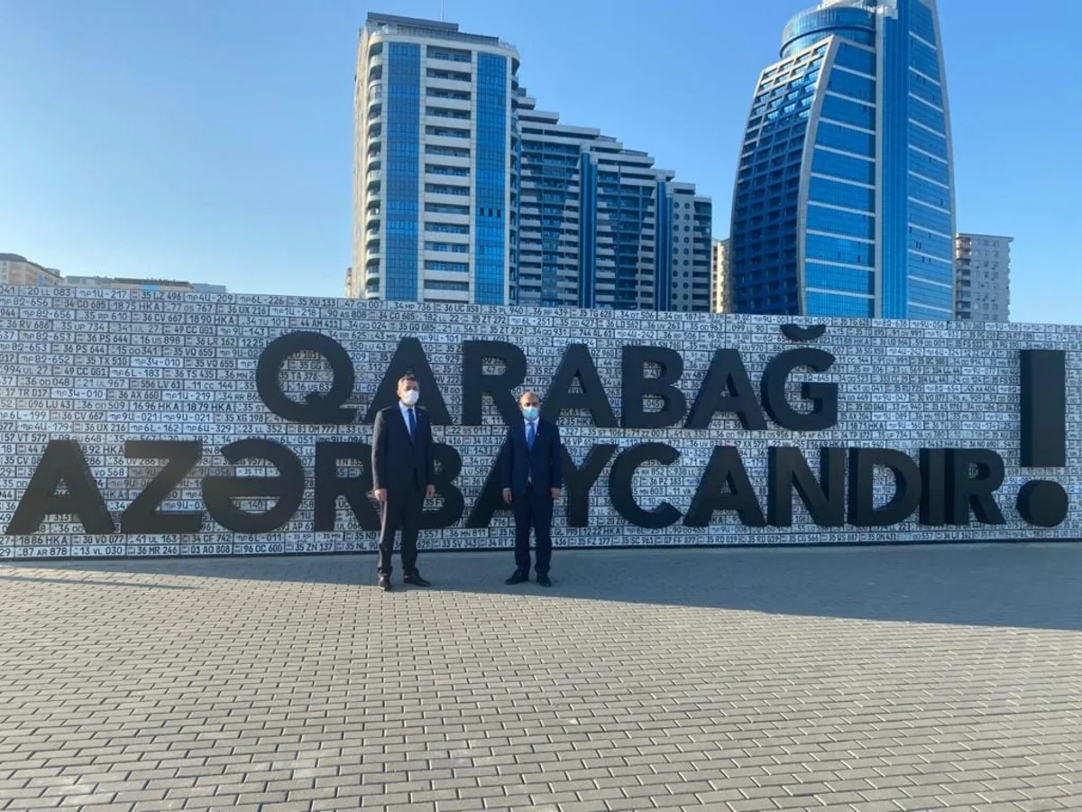 Türkiyənin təhsil naziri Hərbi Qənimətlər Parkında olub