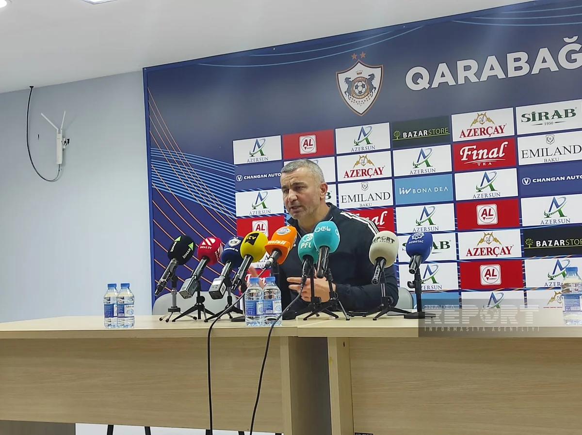 “Qarabağ”ın baş məşqçisi: “Dinamika bir az aşağı idi”