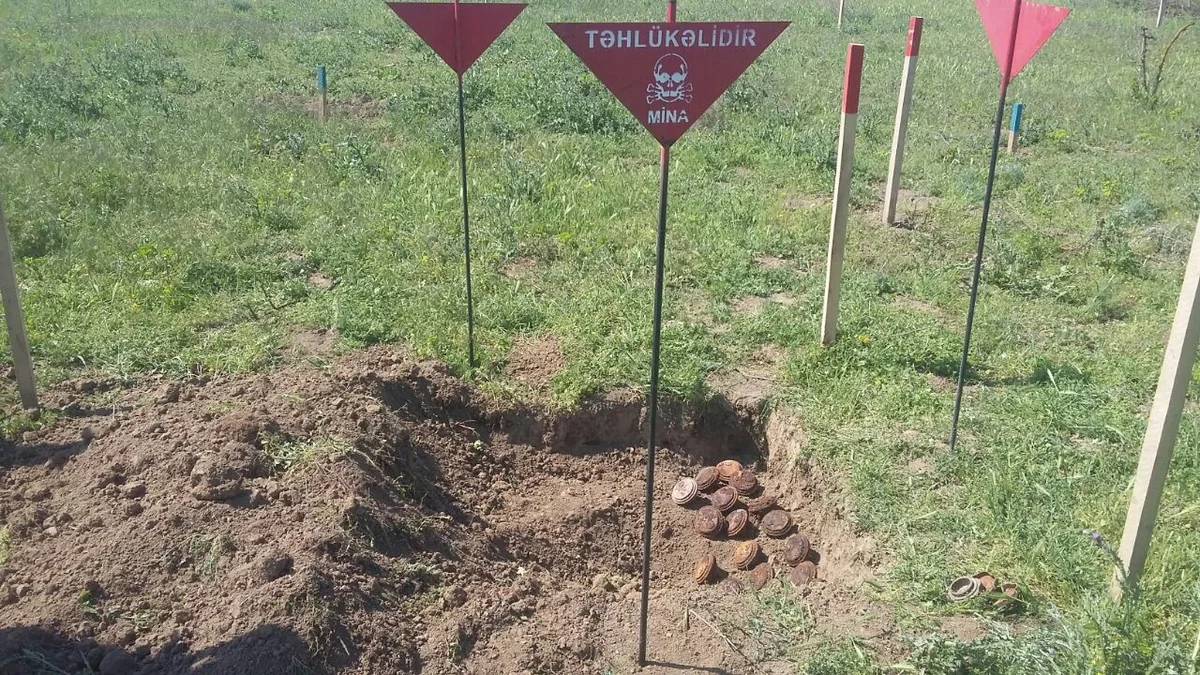 ANAMA iyulda Azərbaycanda tapılan mina və partlamamış hərbi sursatların sayını açıqlayıb
