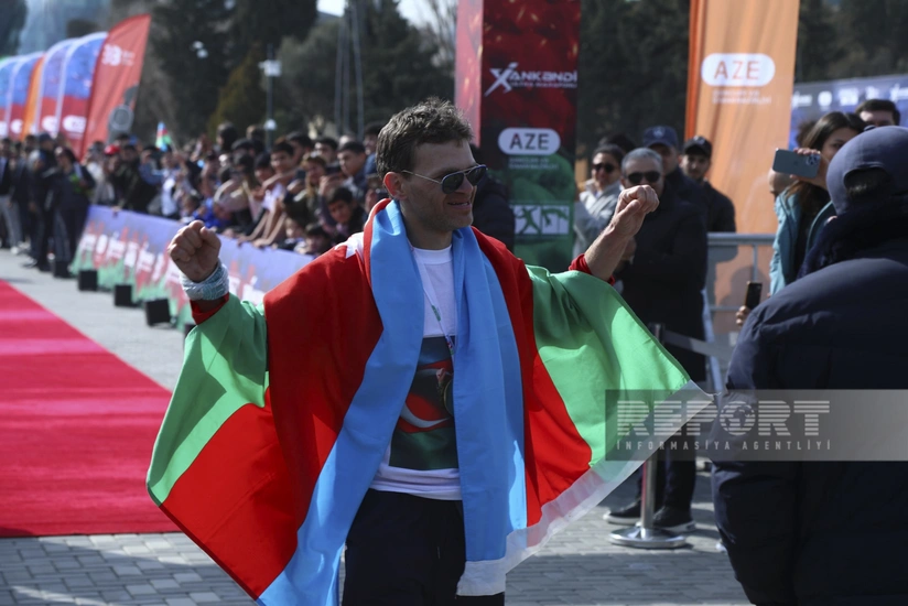 Winner of Khankandi-Baku ultramarathon dedicates his victory of martyrs' memory
