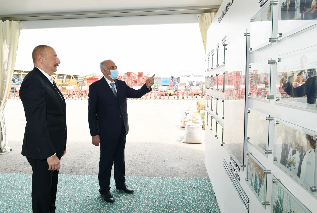 İlham Əliyev “Azərsun Şamaxı Aqropark”ın açılışında iştirak edib - YENİLƏNİB