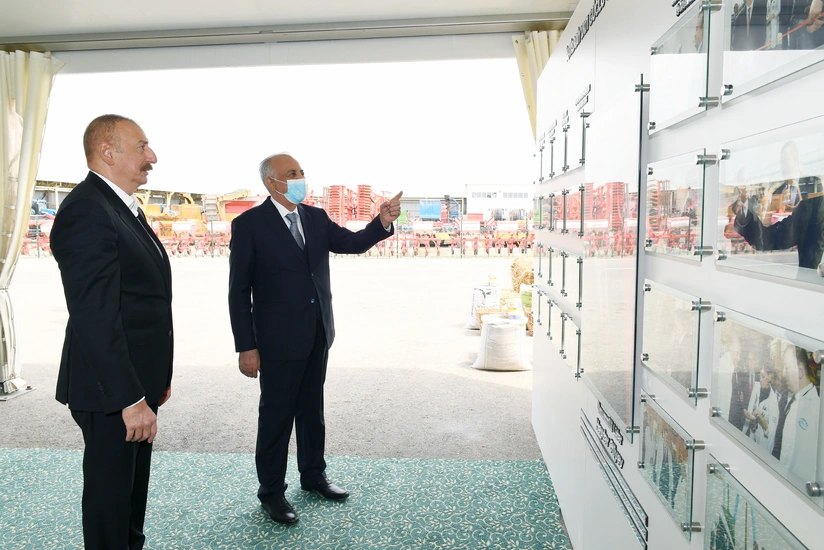 Ilham Aliyev attends inauguration of Azersun Shamakhi Agropark in Hajigabul