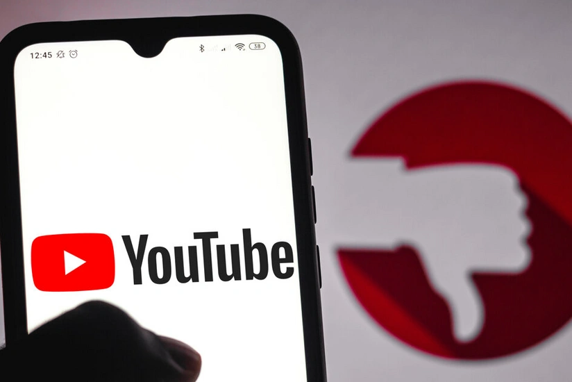YouTube скроет количество дизлайков под видео