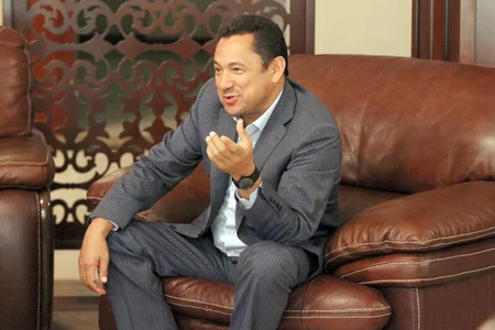 President of Judo Federation met with national team members