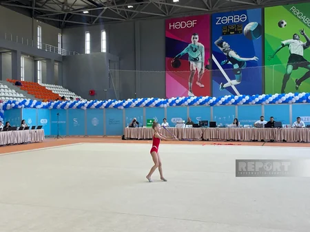 Tərtərdə bədii gimnastika üzrə ölkə birinciliyi keçirilir