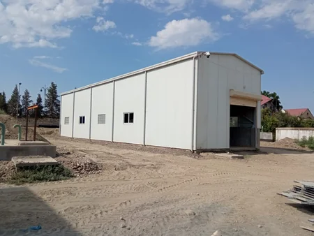 Yevlaxda sutəmizləyici qurğu və anbar kompleksinin inşası yekunlaşır