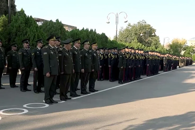 Heydər Əliyev adına Hərbi Liseydə Beynəlxalq Müəllimlər Günü qeyd edilib