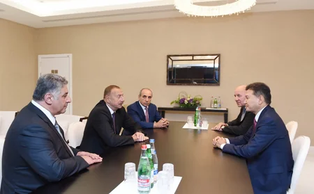 President Ilham Aliyev met with President of World Chess Federation