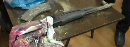 Gəncə sakinində avtomat aşkarlanıb