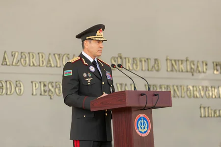DİN-in Daxili Qoşunlarının Ali Hərbi Məktəbində növbəti buraxılış olub