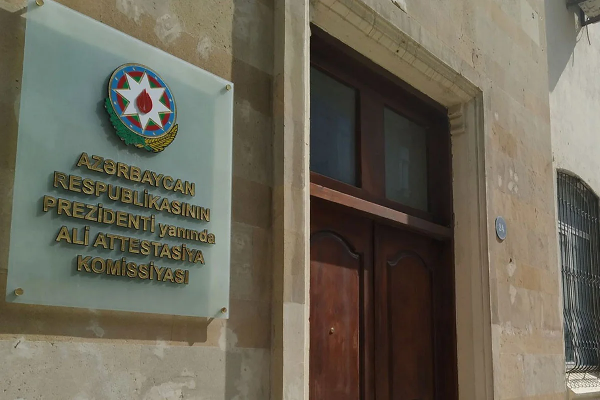 Ali Attestasiya Komisiyası məsuliyyətə cəlb edilən professorla bağlı açıqlama yayıb