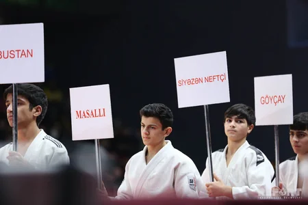 Cüdo üzrə Azərbaycan çempionatının açılış mərasimi keçirilib - FOTO