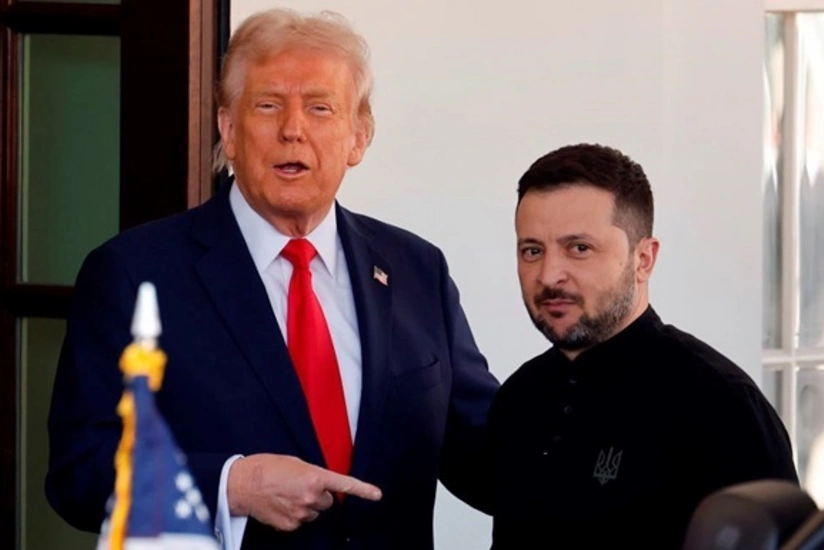 Bild: Tramp əvvəlcə yalnız Zelenski ilə görüşəcək