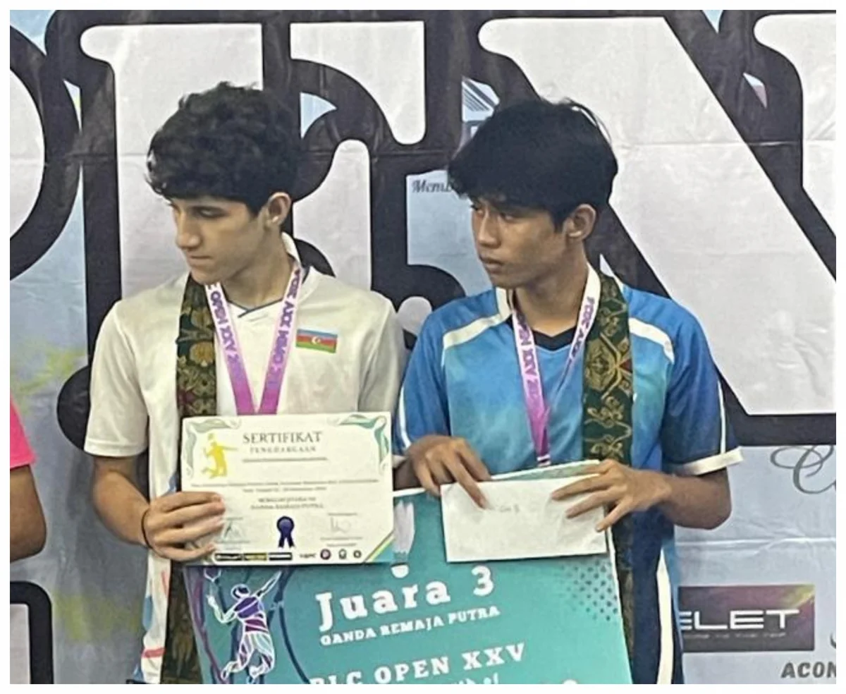 Azərbaycan badmintonçusu İndoneziyada bürünc medal qazanıb