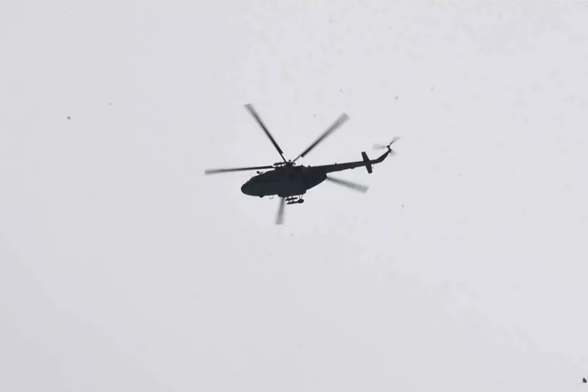 Фрагменты пропавшего военного вертолета обнаружили в Казахстане