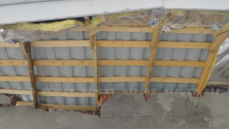 Güclü qar Şamaxıda bir ailəni evsiz qoyub