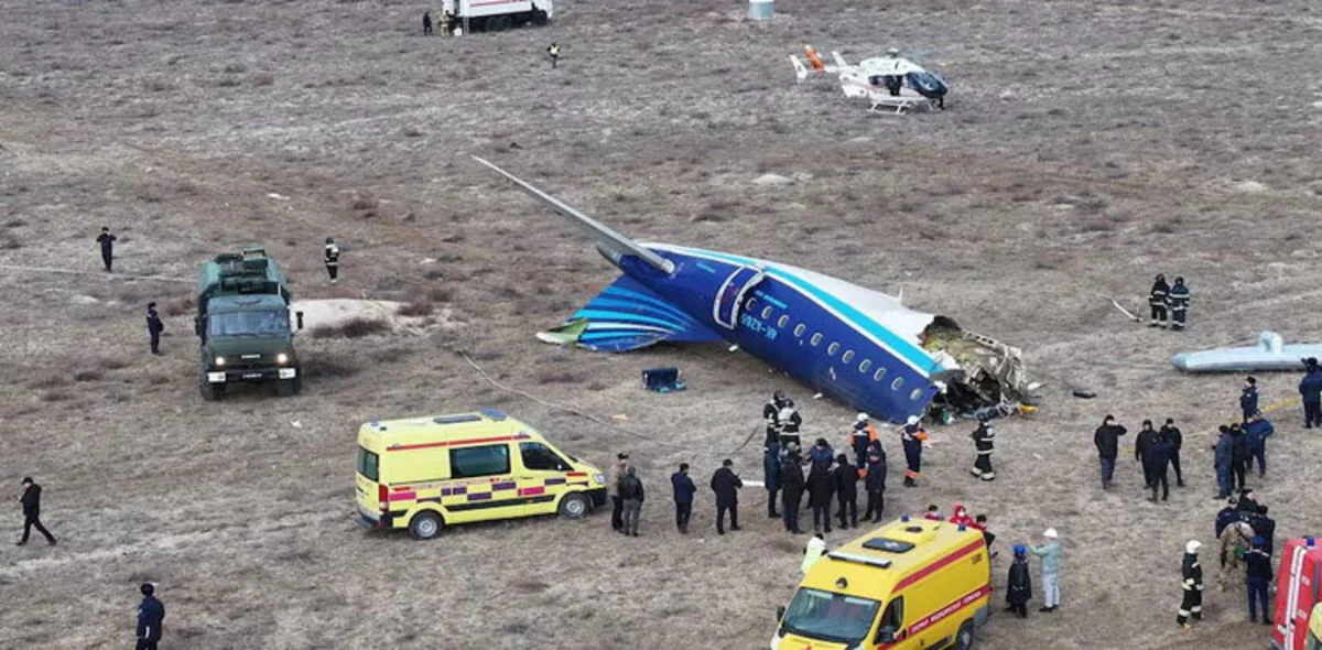 Who is responsible for downing of AZAL's Embraer?