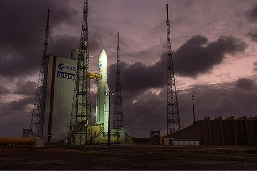 Ракета Ariane 5 стартовала с космодрома Куру