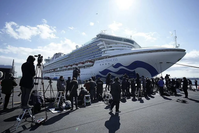 “Diamond Princess”də koronavirusa yoluxanların sayı durmadan artır