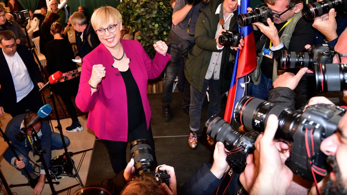 Sloveniyada ilk dəfə qadın prezident seçilib